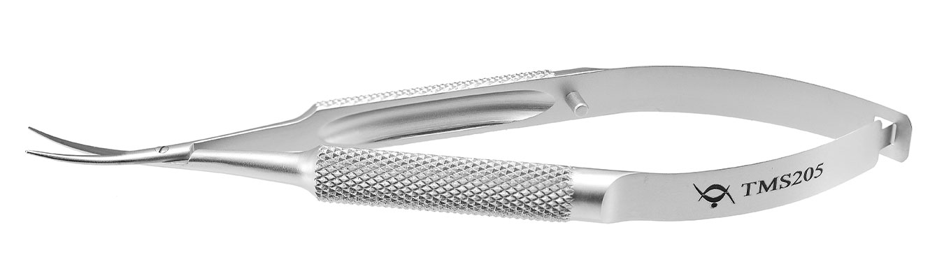 TMS205 НОЖНИЦЫ ПО КАСТРОВЬЕХО, УНИВЕРСАЛЬНЫЕ, ОФТАЛЬМОЛОГИЧЕСКИЕ, СТАЛЬНЫЕ