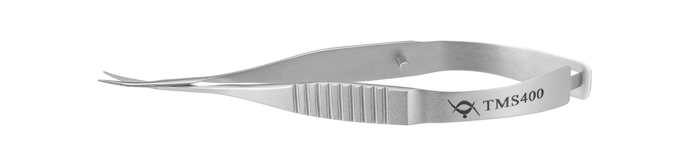 TMS400 НОЖНИЦЫ ПО ВЕСКОТТУ, ИЗОГНУТЫЕ, СТАЛЬНЫЕ