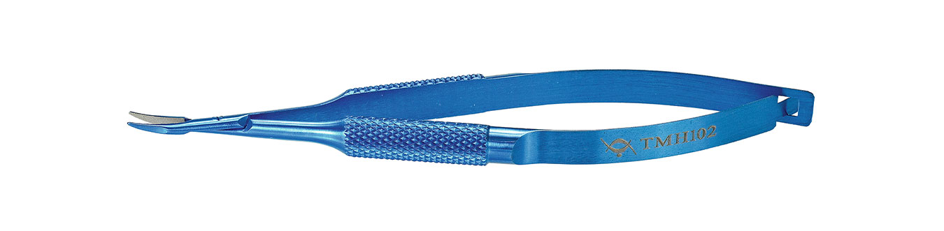 TMH102 ИГЛОДЕРЖАТЕЛЬ ПО БАРРАКЕРУ (BARRAQUER), ИЗОГНУТЫЙ, ТИТАНОВЫЙ