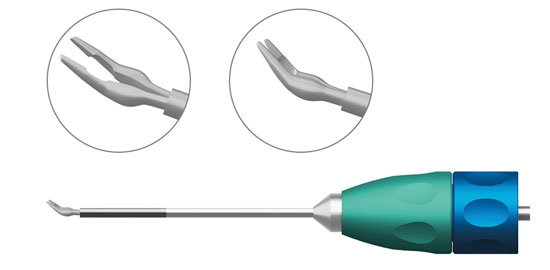 TMV131 GRIPPING FORCEPS ANGLED