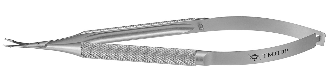 TMH119 ИГЛОДЕРЖАТЕЛЬ-НОЖНИЦЫ ПО СНИДУ (SNEAD), ИЗОГНУТЫЕ, СТАЛЬНЫЕ
