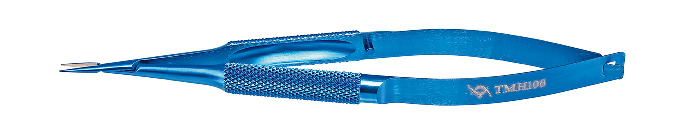 TMH108 ИГЛОДЕРЖАТЕЛЬ ПО КАСТРОВЬЕХО (CASTROVIEJO), ПРЯМОЙ, ТИТАНОВЫЙ