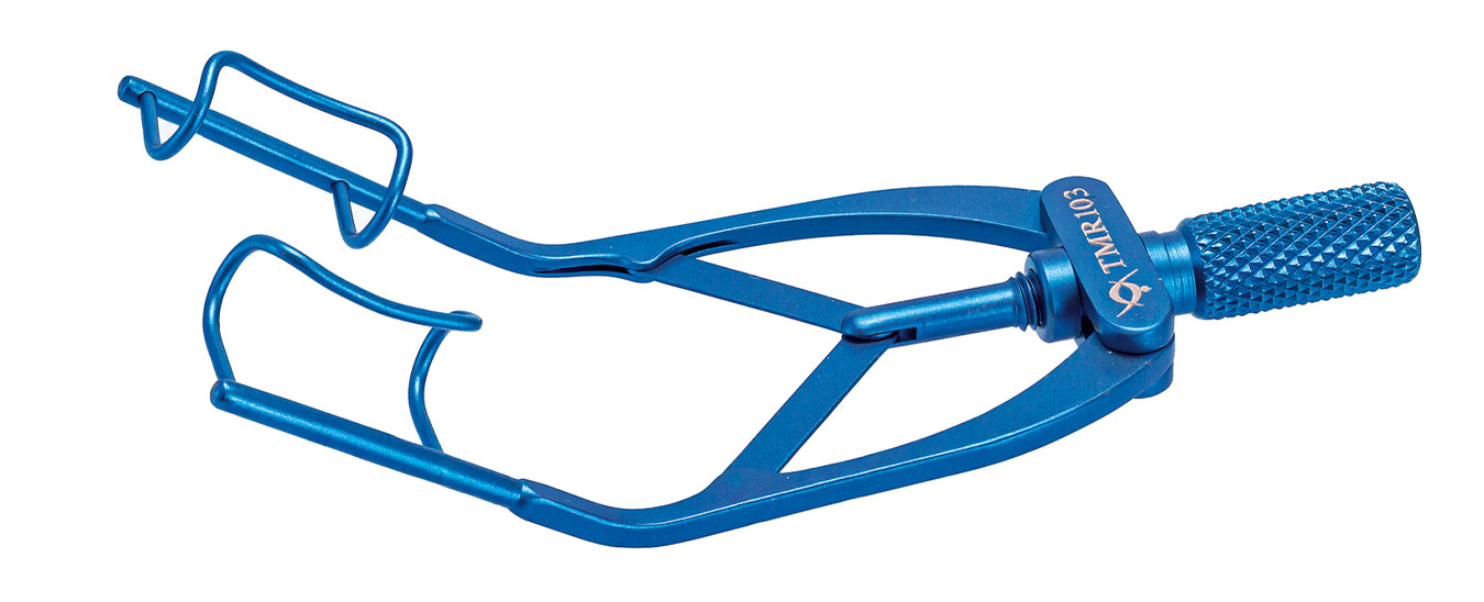 TMR103 ВЕКОРАСШИРИТЕЛЬ ТЕМПОРАЛЬНЫЙ, ВИНТОВОЙ МЕХАНИЗМ, ОФТАЛЬМОЛОГИЧЕСКИЙ