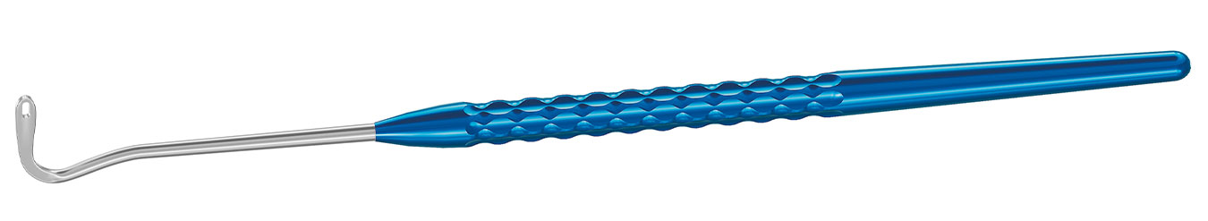 TME121 КРЮЧОК ДЛЯ ОПЕРАЦИЙ ПО ПОВОДУ  ОТСЛОЙКИ СЕТЧАТКИ ПО ГАССУ