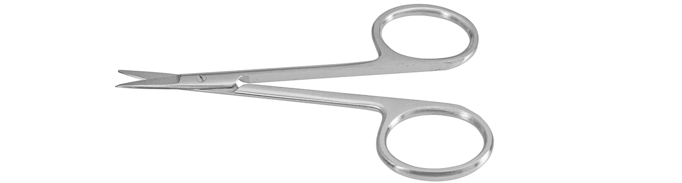 TMS628 НОЖНИЦЫ СКЛЕРАЛЬНЫЕ, ПРЯМАЯ РАБОЧАЯ ЧАСТЬ