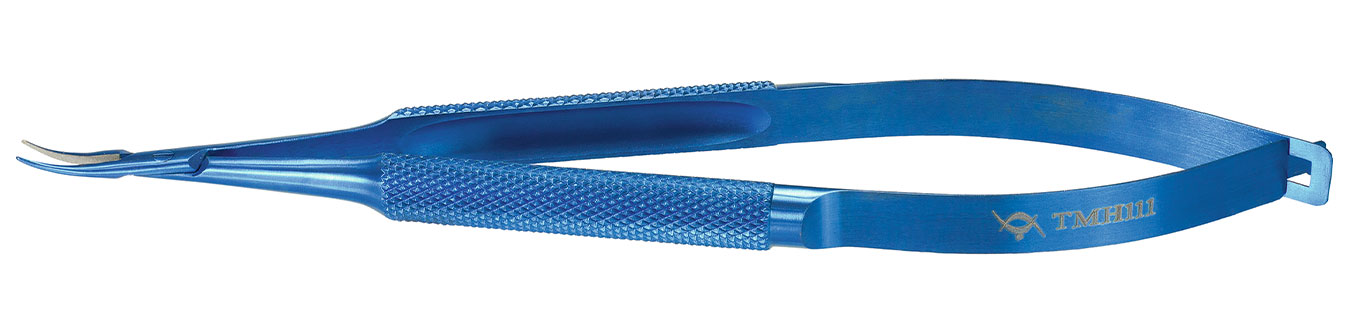 TMH111 ИГЛОДЕРЖАТЕЛЬ ПО ТЕННАТАНУ (TENNATAN), ИЗОГНУТЫЙ, ТИТАНОВЫЙ