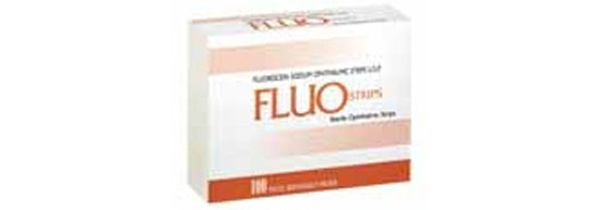 FLUO Strips Диагностические офтальмологические полоски