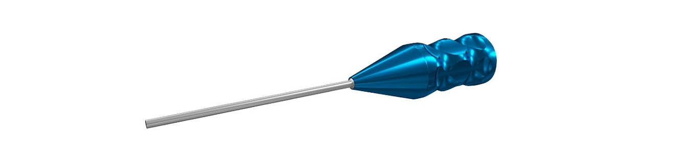 TMC126.04 КАНЮЛЯ ИРРИГАЦИОННАЯ ДЛЯ ПРОМЫВАНИЯ СЛЕЗНЫХ КАНАЛЬЦЕВ ПРЯМАЯ, Ø ТРУБКИ 0.4 MM, G27