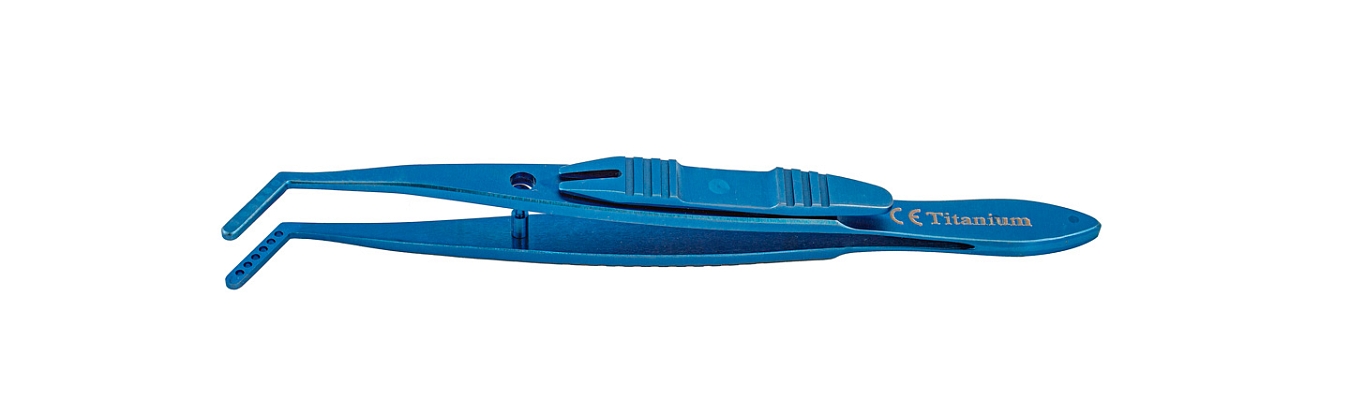 TMF480 ПИНЦЕТ МЫШЕЧНЫЙ БОЛЬШОЙ, ПРАВЫЙ, ТИТАНОВЫЙ