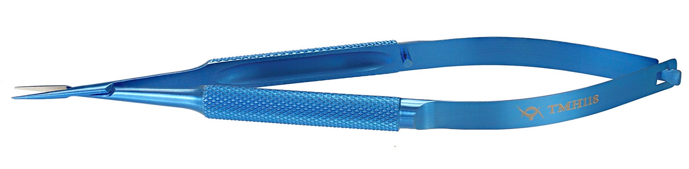 TMH118 ИГЛОДЕРЖАТЕЛЬ ПО КАСТРОВЬЕХО (CASTROVIEJO), ПРЯМОЙ, ТИТАНОВЫЙ