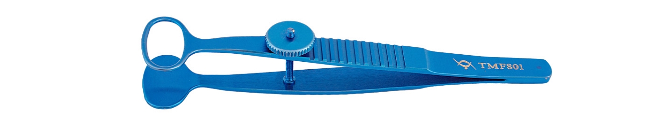 TMF801 ПИНЦЕТ ДЛЯ ХАЛАЗИОНА ПО ДЕСМАРРЕСУ,  ТИТАНОВЫЙ