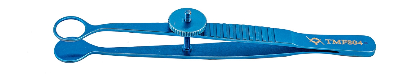 TMF804 ПИНЦЕТ ДЛЯ ХАЛАЗИОНА ПО ФРЕНСИСУ,  ТИТАНОВЫЙ