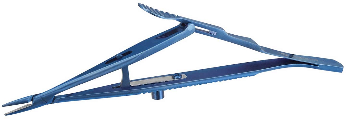 TMH110 ИГЛОДЕРЖАТЕЛЬ ПО КАЛЬТУ (KALT), ПРЯМОЙ, ТИТАНОВЫЙ