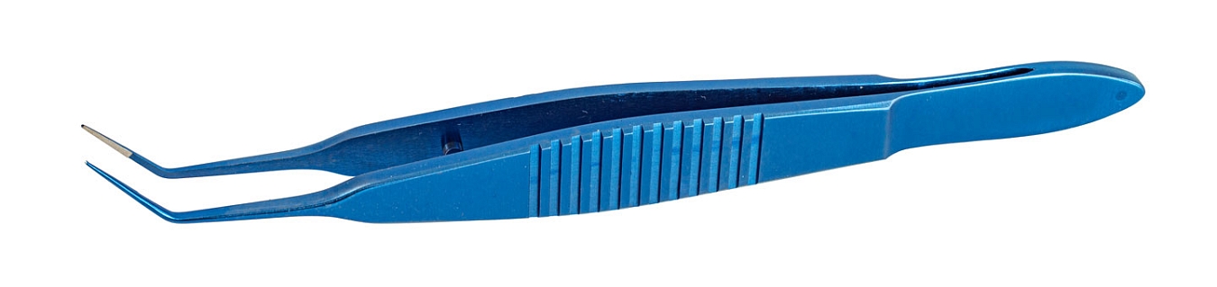 TMF417 ПИНЦЕТ ДЛЯ ЗАВЯЗЫВАНИЯ НИТЕЙ  ПО КАСТРОВЬЕХО, ТИТАНОВЫЙ