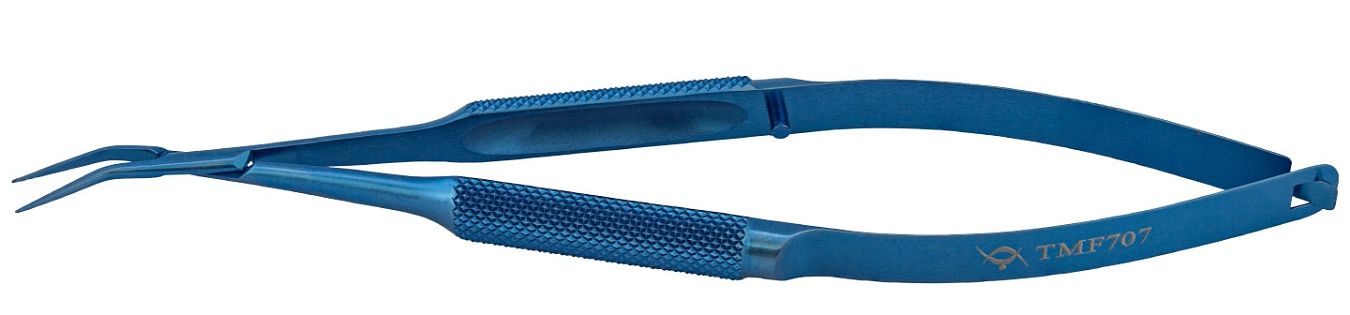 TMF707 ПИНЦЕТ ДЛЯ ИМПЛАНТАЦИИ  ИОЛ  ТИТАНОВЫЙ