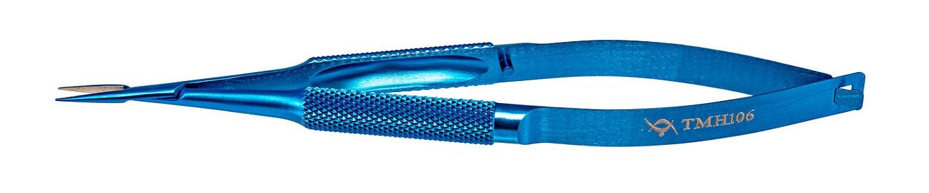 TMH106 ИГЛОДЕРЖАТЕЛЬ ПО КАСТРОВЬЕХО (CASTROVIEJO), ПРЯМОЙ, ТИТАНОВЫЙ