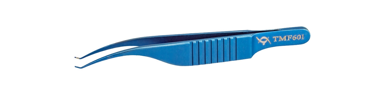 TMF601 ПИНЦЕТ ДЛЯ РАДУЖКИ ПО ПИРСУ ТИПА КОЛИБРИ,  ТИТАНОВЫЙ