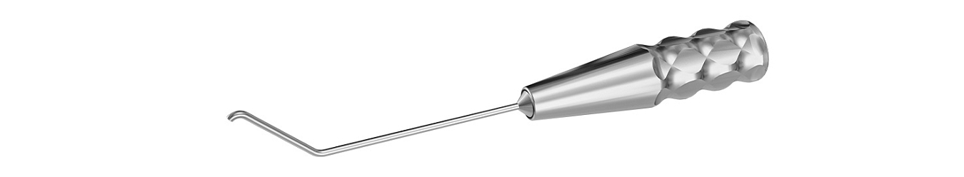 TMC109.04 КАНЮЛЯ ДЛЯ ГИДРОДИССЕКЦИИ ИЗОГНУТАЯ ПОД УГЛОМ 45°, ДИАМЕТР ТРУБКИ 0,4Ø мм, 27G